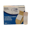Dynarex Flexible Fabric Adhesive Bandages 1" X 3" - 100/box - Image 2