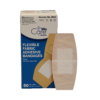Dynarex Large Patch Flexible Fabric Adhesive Bandages 2" x 4 1/2" - 50/box - Image 2