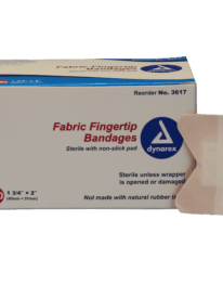Dynarex Fabric Fingertip Bandages 1-3/4" x 2" - 100/box - Image 2