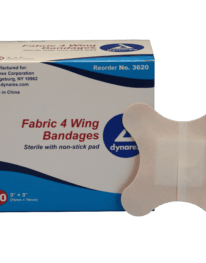 Dynarex Fabric 4 Wing Bandages - 50/box - Image 2