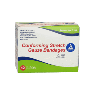 Non-sterile Stretch Gauze 3" x 4.1yards - 12/box - Image 2