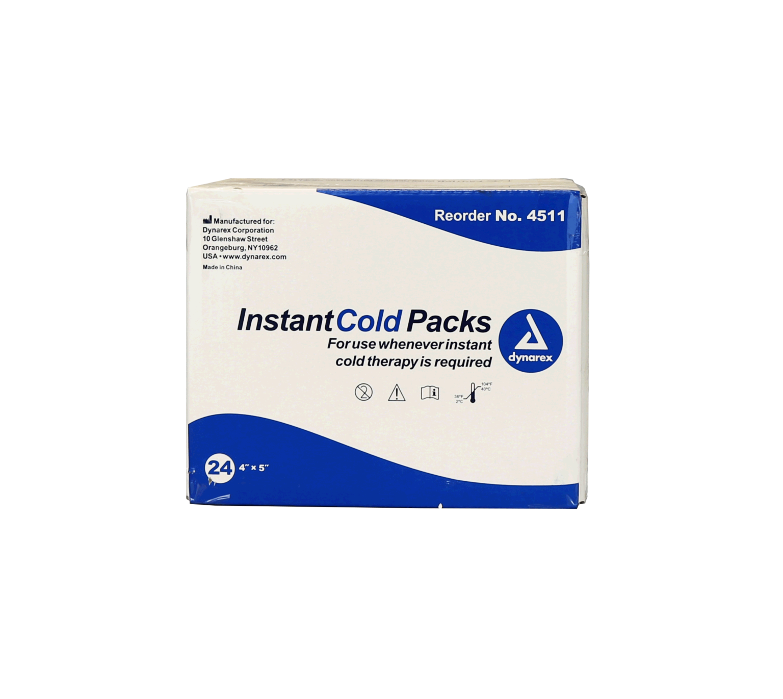 Dynarex Small Instant Ice Packs 24/box • First Aid Supplies Online
