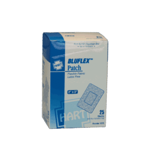 Bluflex Elastic Patch Bandage - 25 count box.