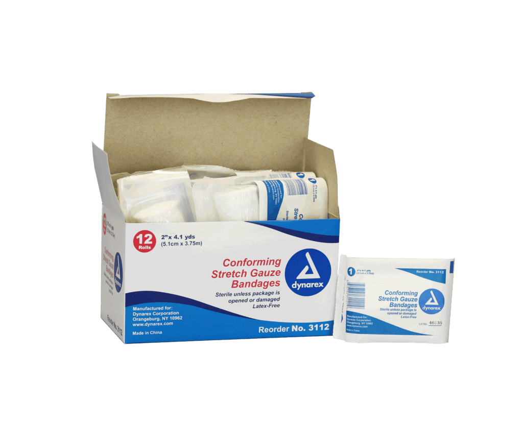 Stretch Gauze Bandage 2" x 4.1yds