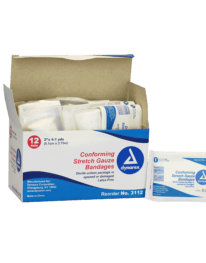 Stretch Gauze Bandage 2" x 4.1yds - Image 3
