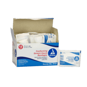 Stretch Gauze Bandage 2" x 4.1yds - Image 3