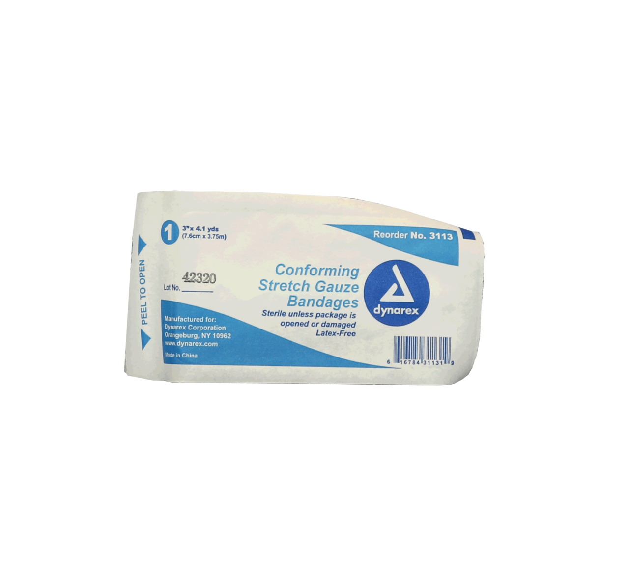 Sterile Rolled Gauze Bandage 3 x 4.1 yards • First Aid Supplies Online