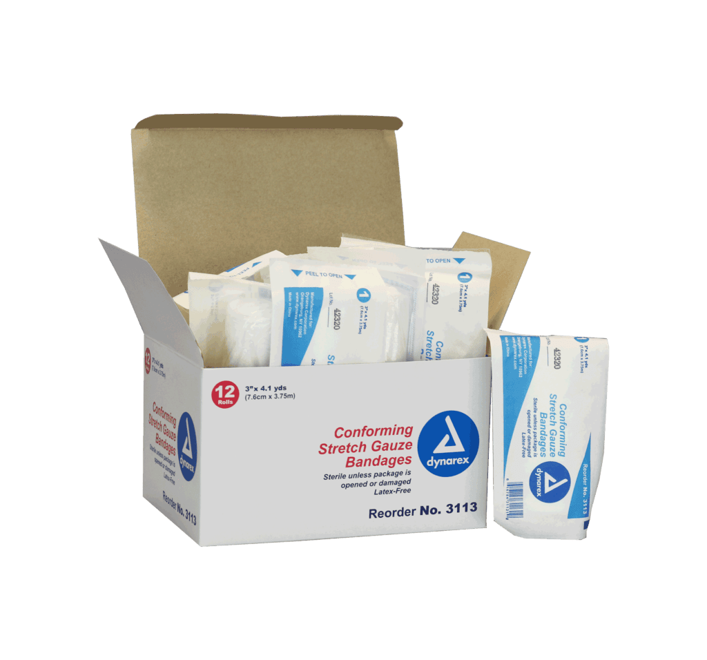 Stretch Gauze Bandage 3" X 4.1 yards