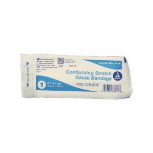 Stretch Gauze Bandage 4" x 4.1 yds, individually wrapped