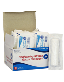 Stretch Gauze Bandage 4" x 4.1 yards - Image 3