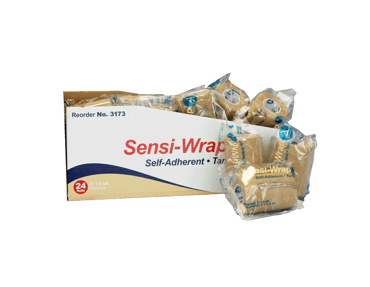 Sensi-Wrap Self Adherent Wrap 3" - Image 2
