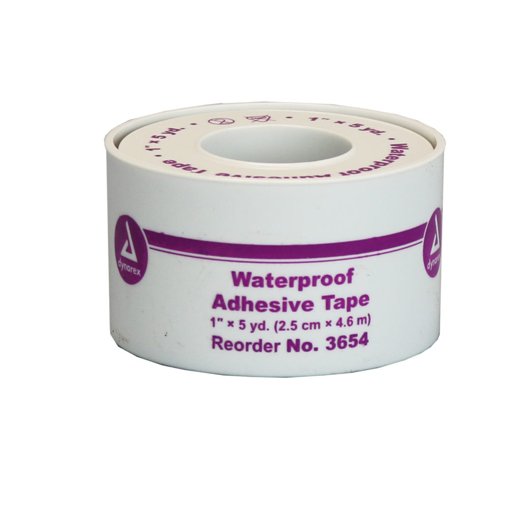 Dynarex Waterproof Adhesive Tape 1" x 5yards