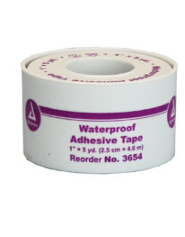 #3588 Dynarex Porous Adhesive Tape 2" x 10 Yds White Latex Free 6 Rolls MS15275 