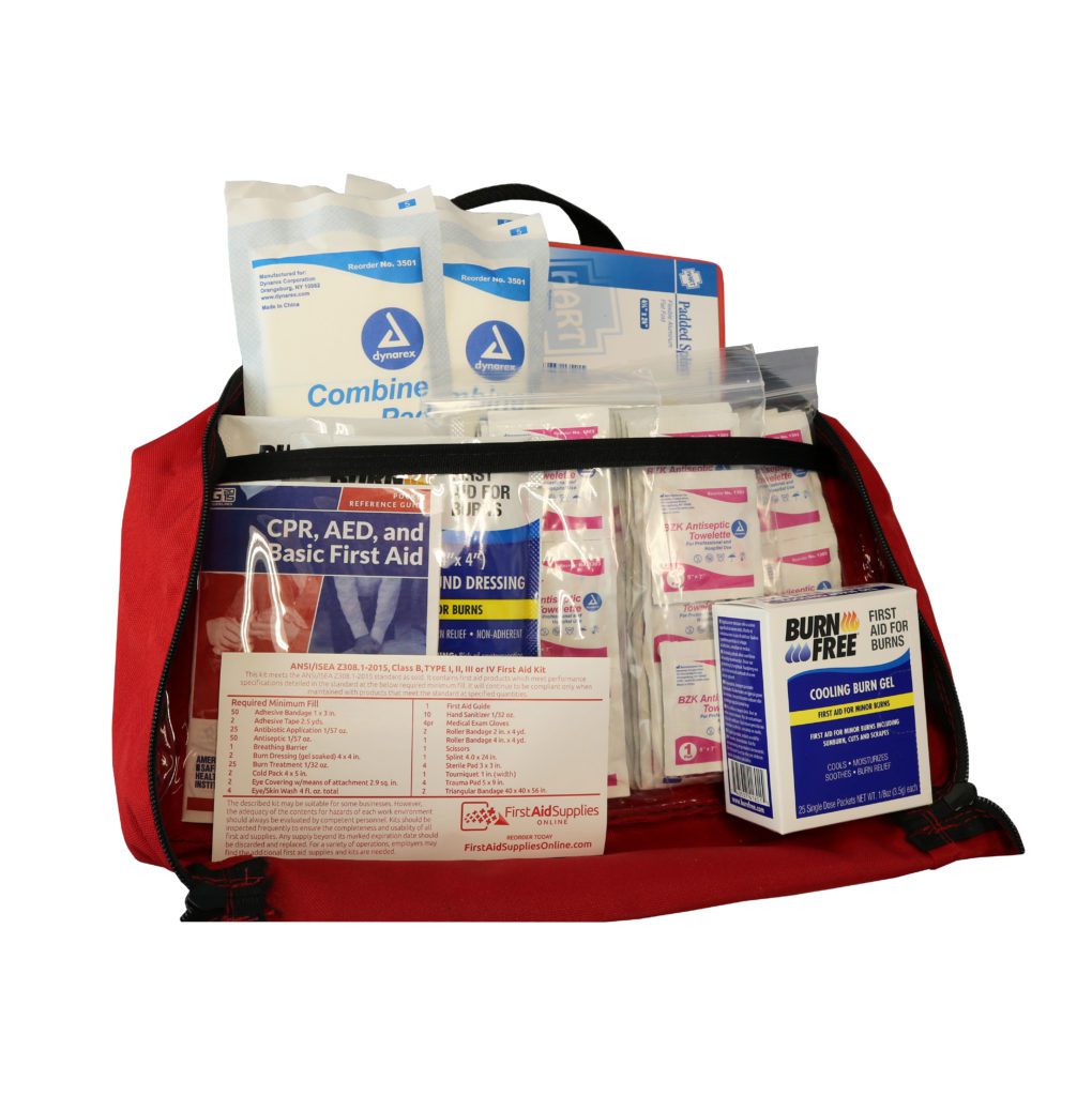 Class B Basic First Responder First Aid Kit