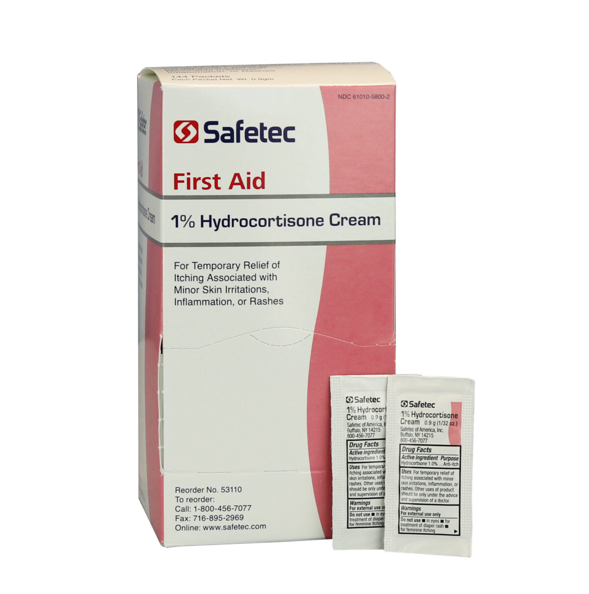 Safetec 1% hydrocortisone cream