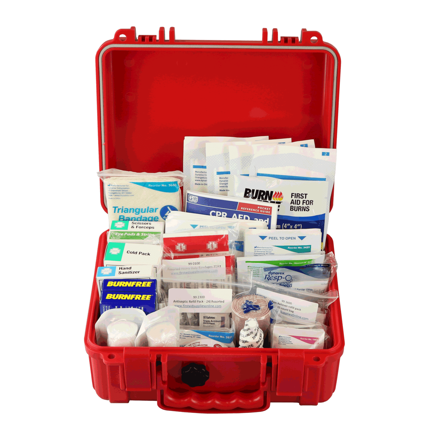 Red Rugged Class A First Aid Kit Small • First Aid Supplies Online