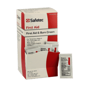 Safetec First Aid and Burn Cream 144 count box