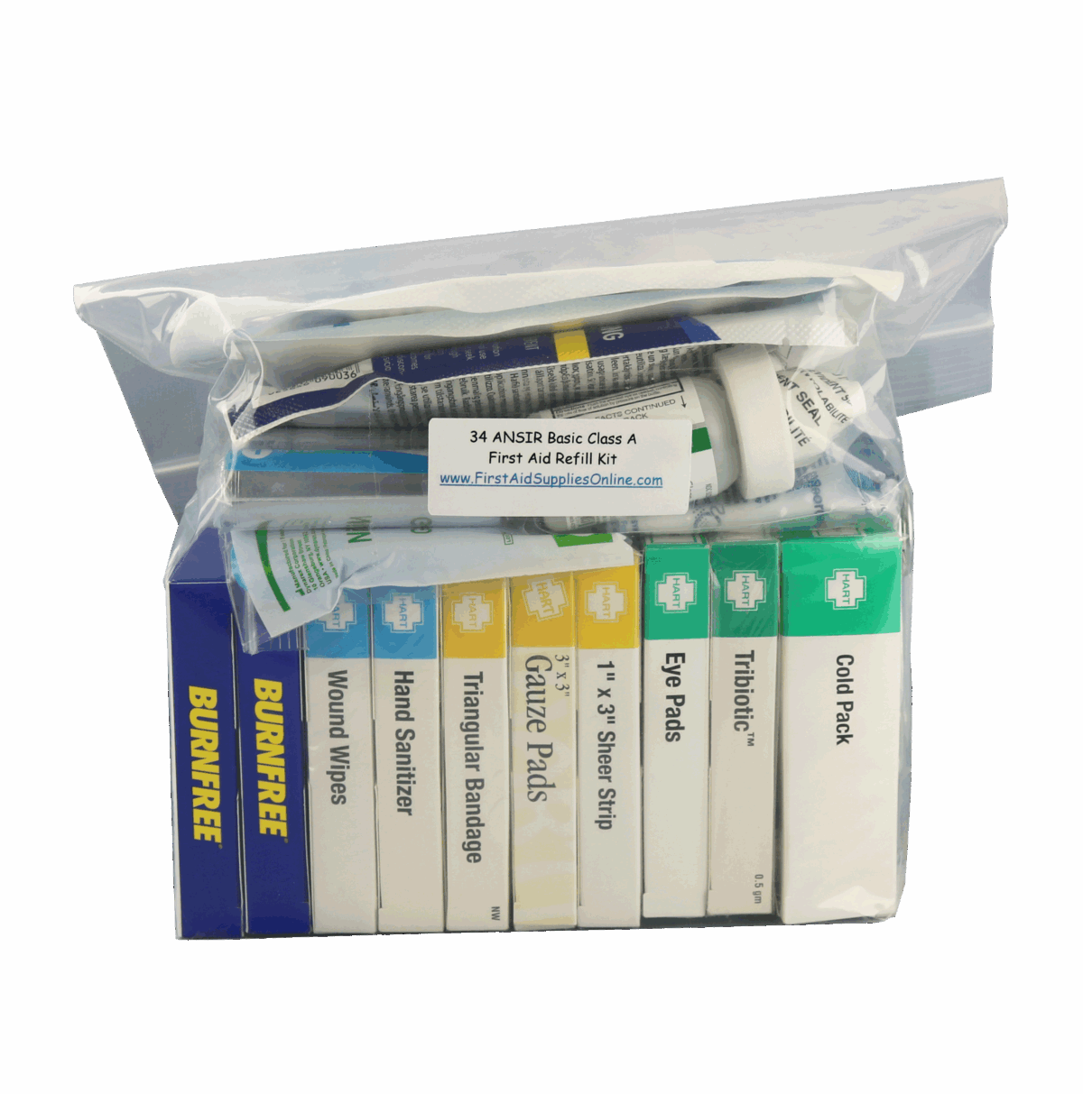 ANSI Basic Class A First Aid Kit - Refill - Image 2