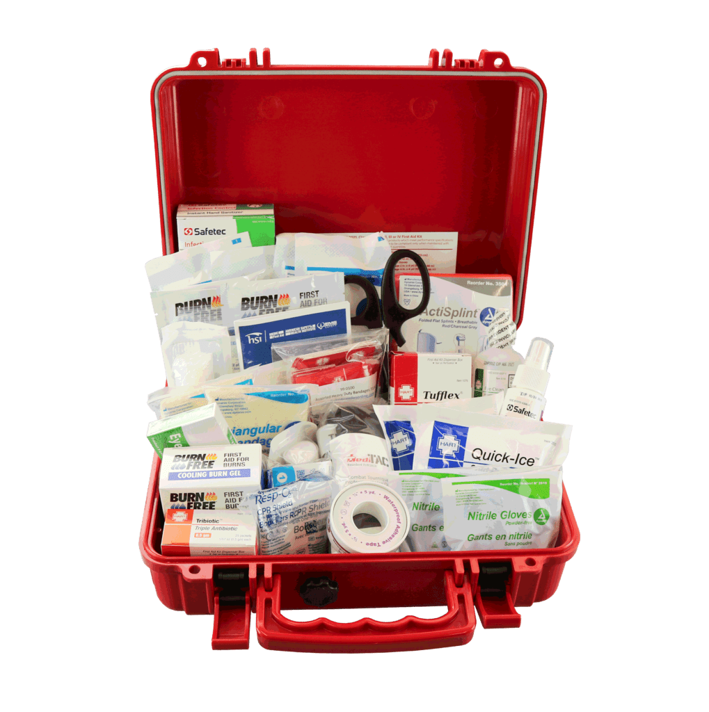 Red Rugged Class B First Aid Kit • First Aid Supplies Online