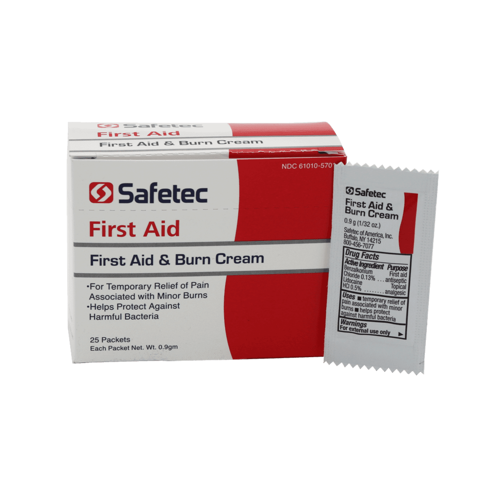 Safetec First Aid And Burn Cream 25box • First Aid Supplies Online 