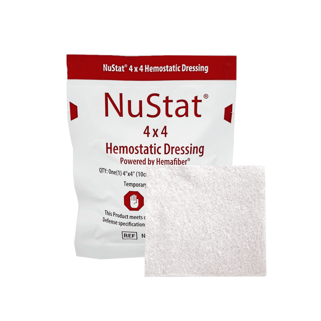 Nustat Stop Bleeding Product Hemostatic Dressing