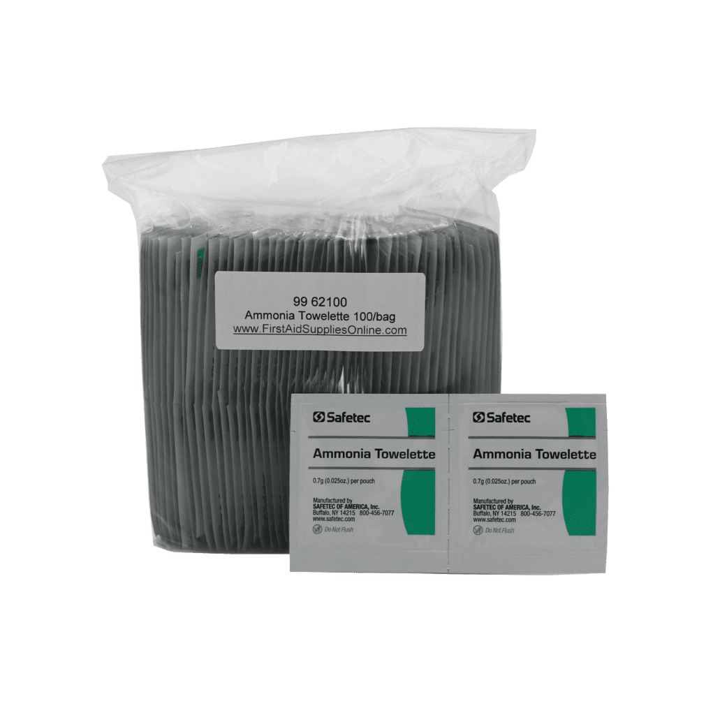 Ammonia inhalant pads bulk bag of 100