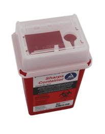 One Quart Sharps Container With Hinged Lid - Image 2
