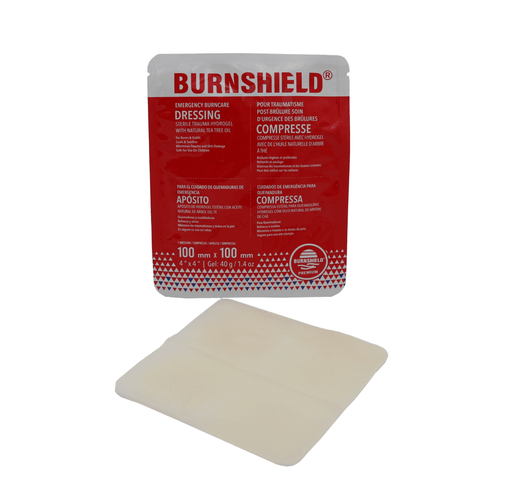 Burnshield® 4" x 4" Sterile Burn Dressing - 1/dressing
