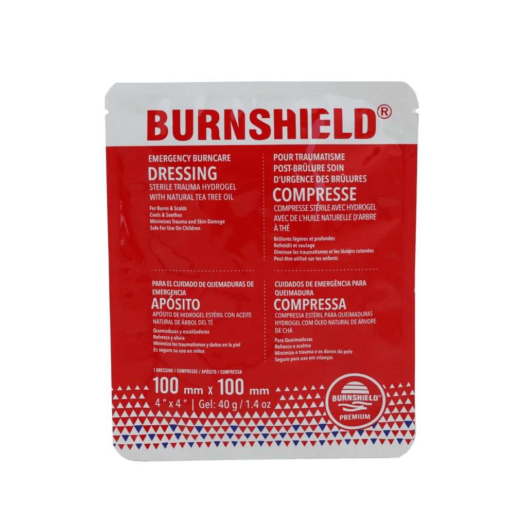 Burnshield 4 x 4 dressing