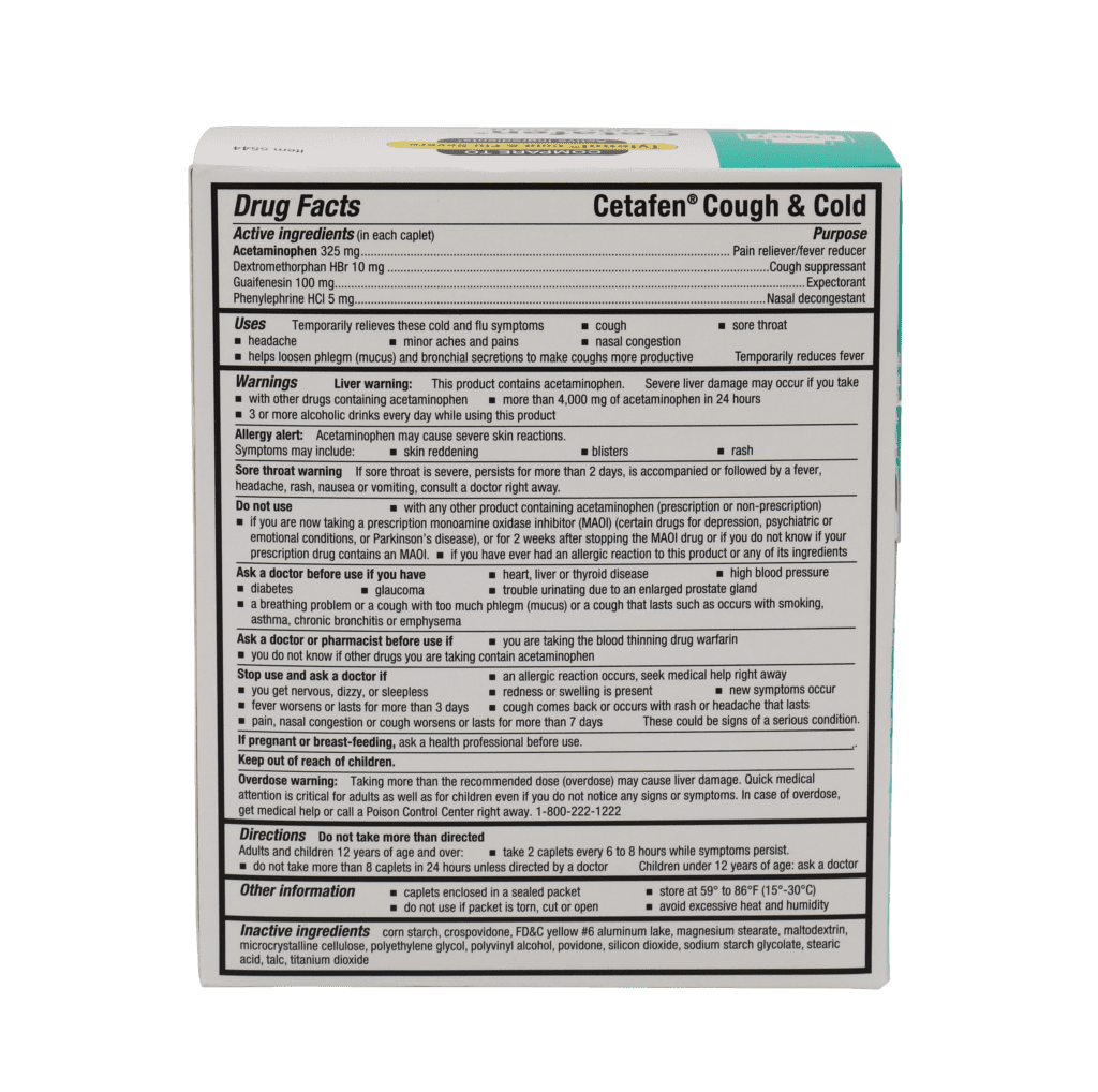 Cetafen Cough & Cold Relief