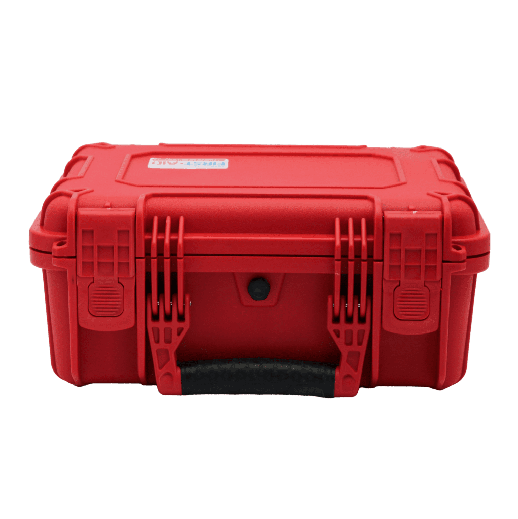 Red Rugged Class A First Aid Kit Large