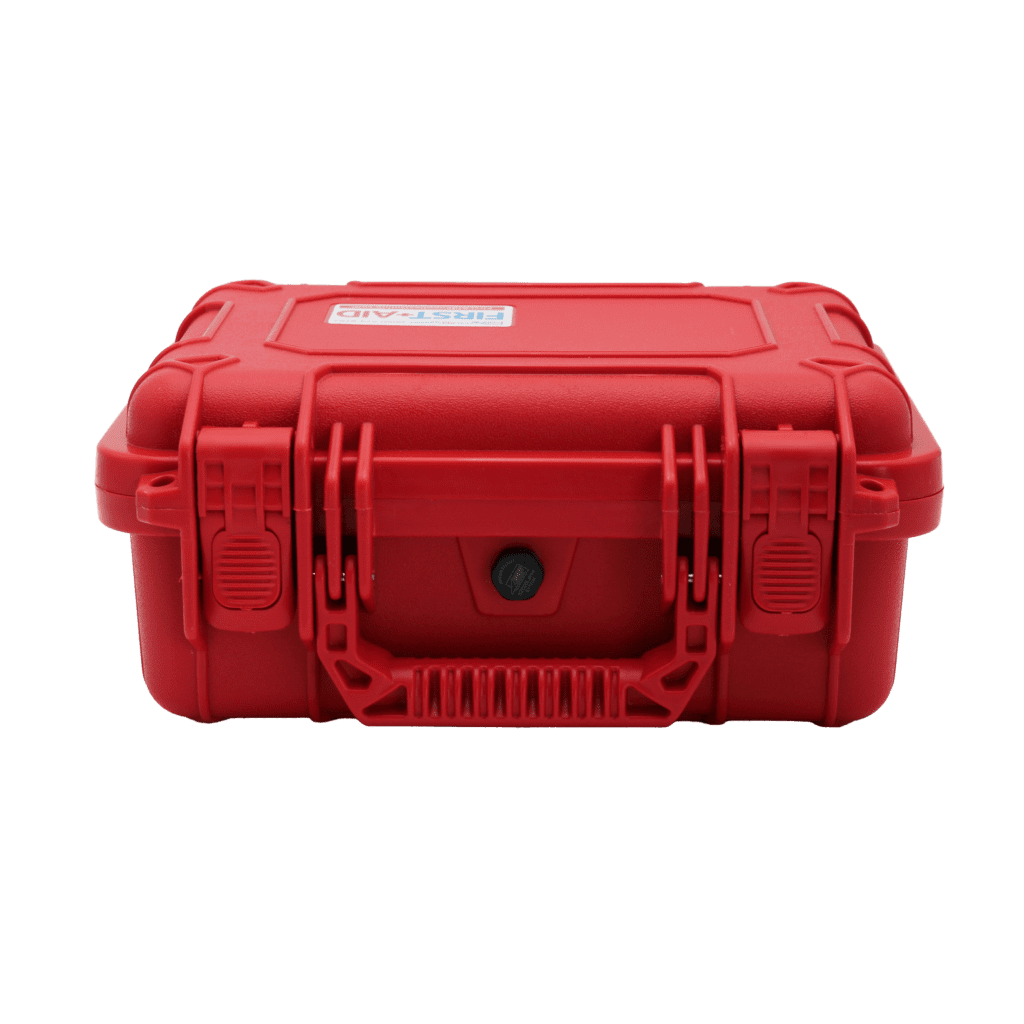 Red Rugged Class A First Aid Kit Small