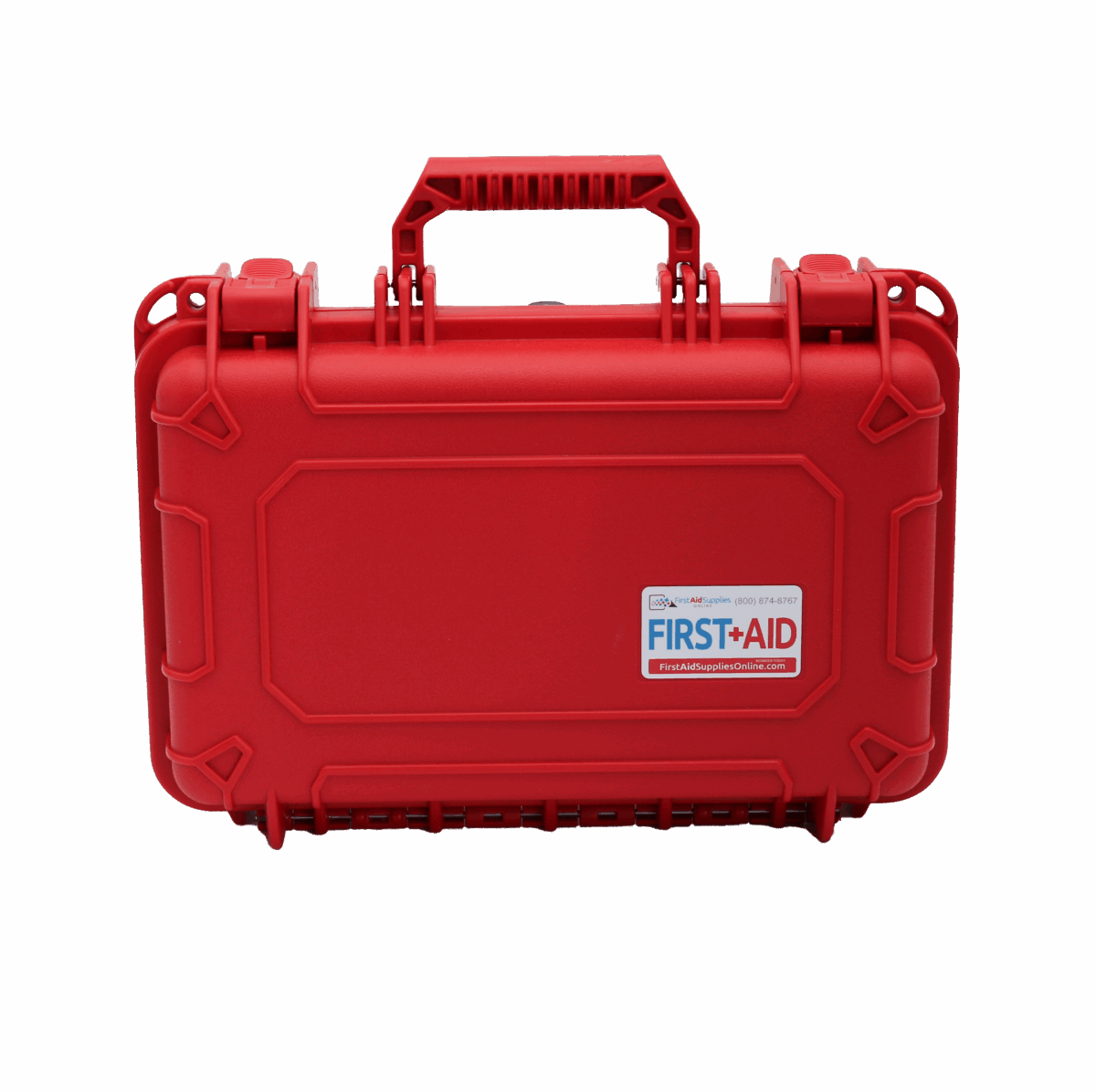 Red Waterproof Case Slim Empty
