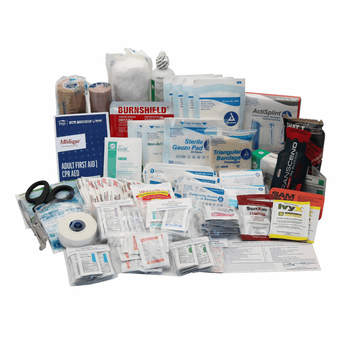 Waterproof, Indestructible, Adventure First Aid Kit - Medium - Image 2