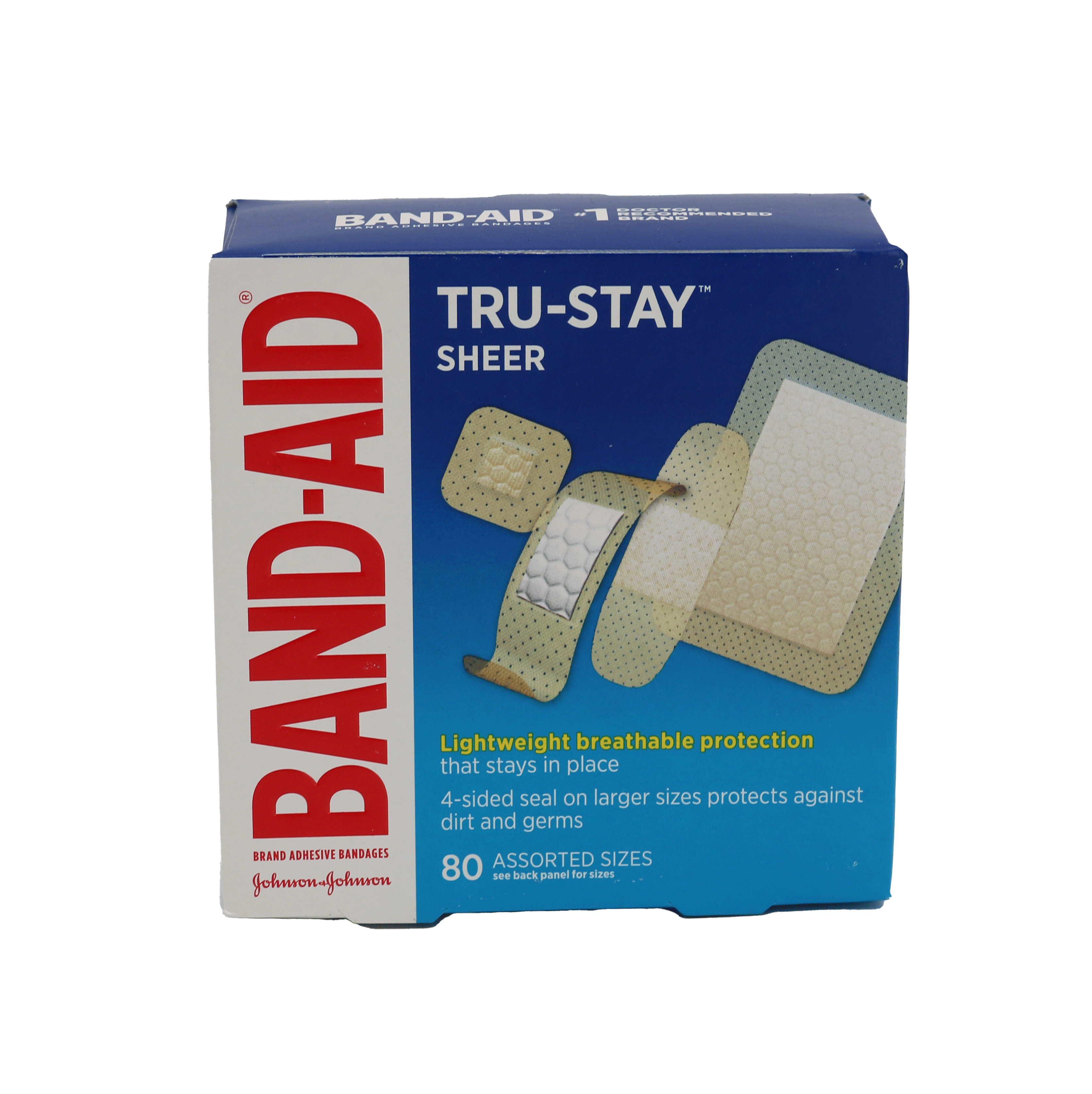 Save on Band-Aid Tru-Stay Sheer Bandages Assorted Sizes Order