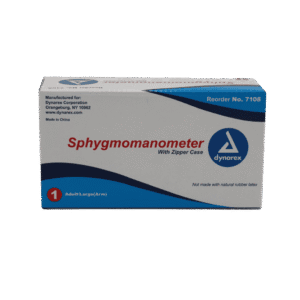Sphygmomanometer with zipper case