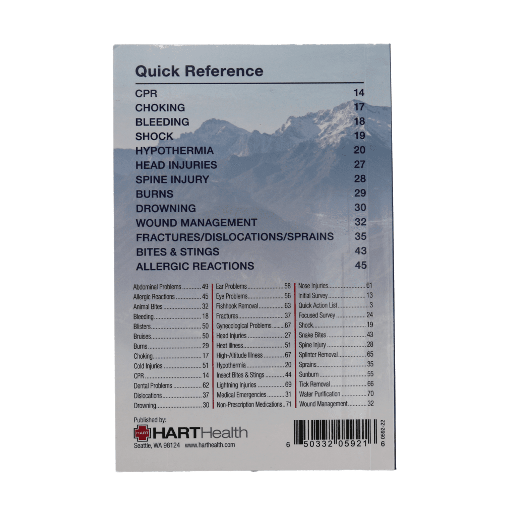 Wilderness First Aid Manual