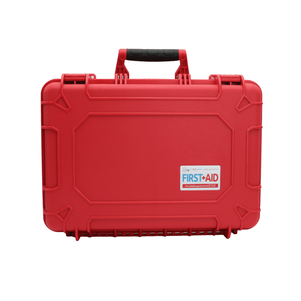 Red Rugged Class B First Aid Kit Large