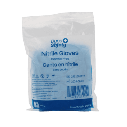 Nitrile Exam Gloves Extra Large - 2 pair/bag