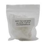 Vinyl Exam Gloves Large - 2 pair/bag