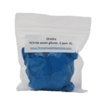 Nitrile Exam Gloves Extra Large - 2 pair/bag