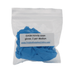 Nitrile Exam Gloves Medium - 2 pair/bag