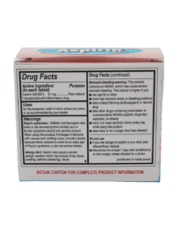 Chewable Low Dose Aspirin drug facts