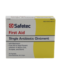 First Aid Only First Aid/burn Cream Pack, 0.9 Gram, 25-Count Box