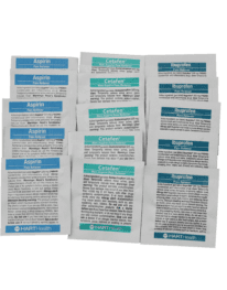 Assorted pain reliever packs