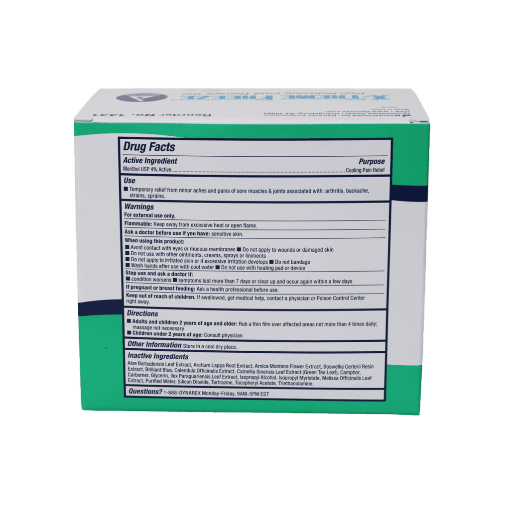 X-Treme Freeze Pain Relieving Gel