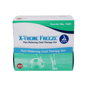 X-Treme Freeze gel 100 packet box