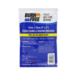 Burn Free 4" x 4" burn dressing