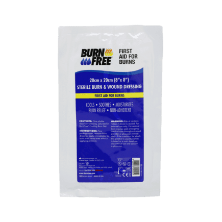 Burn Free 8" x8" Burn Dressing