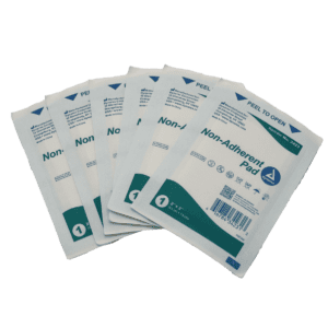 2" x 3" Non-Adherent Pads 6/ct bag.